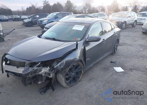 2016 Honda Civic Touring из США, поврежденный, VIN 2HGFC1F94GH641611